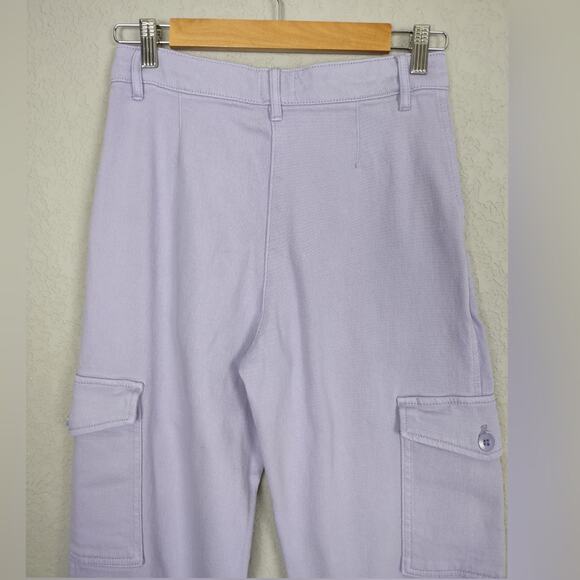 Aritzia Wilfred Free Modern Cargo Purple Pants Size 2 - Picture 9 of 16